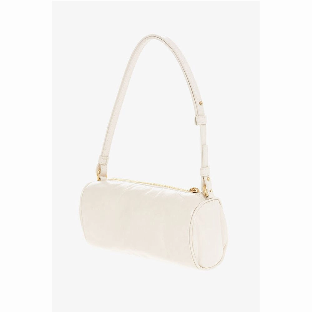 Off-White Leather TORPEDO Mini Bag with Golden Logo