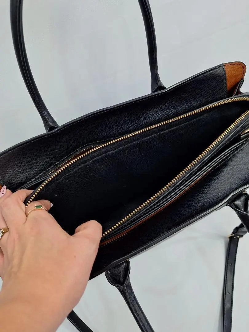 Oroton Essential 2x Piece Worker Briefcase Bag