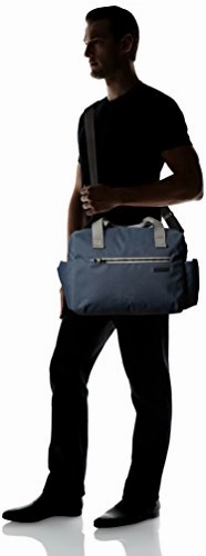 Pacsafe Intasafe Anti-Theft 15 inch Laptop Shoulder Bag / Briefcase, Navy Blue