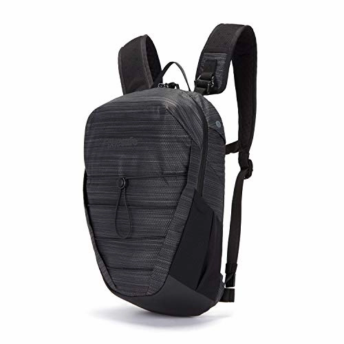 Pacsafe Venturesafe X12 12L Anti-Theft Outdoor Daypack-Fits 11" Laptop, Charcoal Diamond, 12 Liter