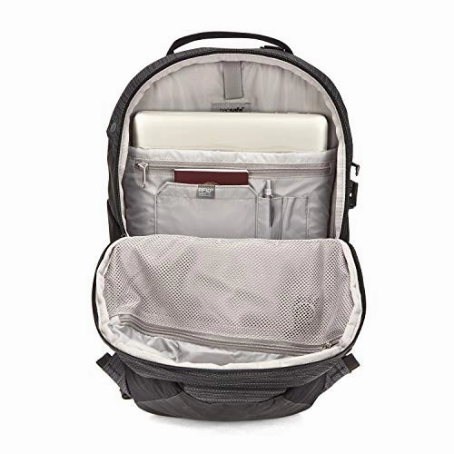 Pacsafe Venturesafe X18 18L Anti-Theft Adventure Backpack-Fits 13" Laptop, Charcoal Diamond, One Size