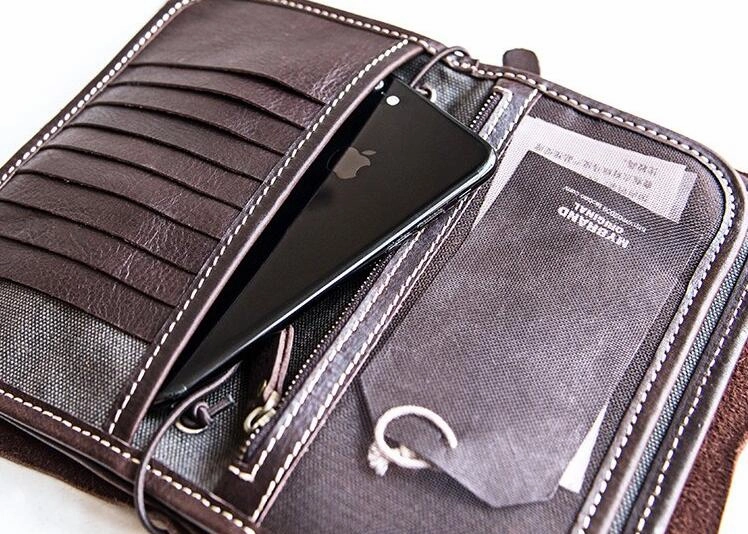 Passport Travel Wallet Cool Travel Wallet Leather Clutch Wallet Purse Mens Travel Wallet