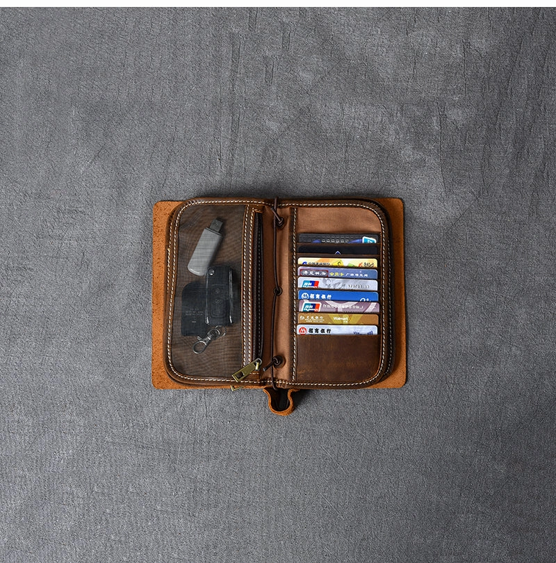 Passport Travel Wallet Cool Travel Wallet Leather Clutch Wallet Purse Mens Travel Wallet