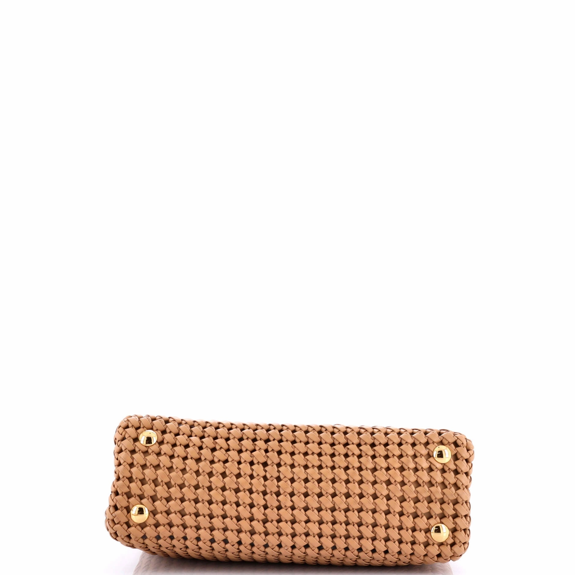 Peekaboo Bag Woven Nappa Leather Regular