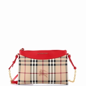 Peyton Crossbody Bag Haymarket Coated Canvas