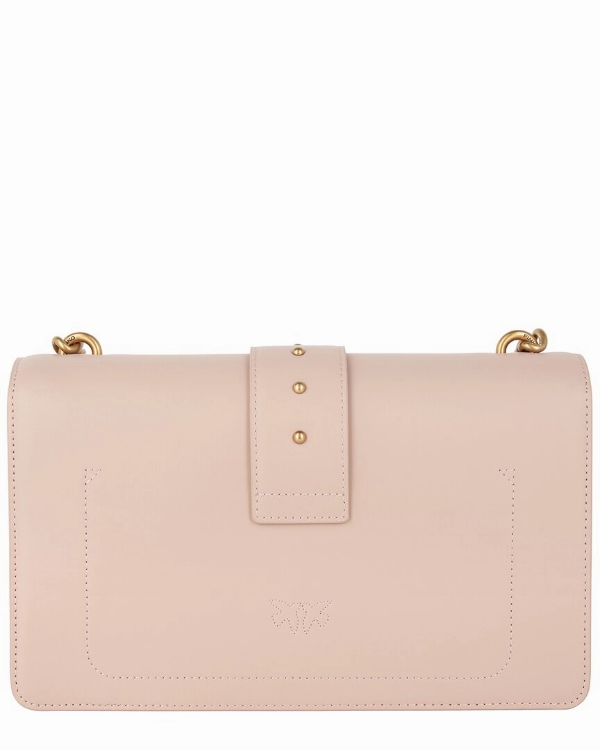 PINKO Love One Simply Leather Crossbody
