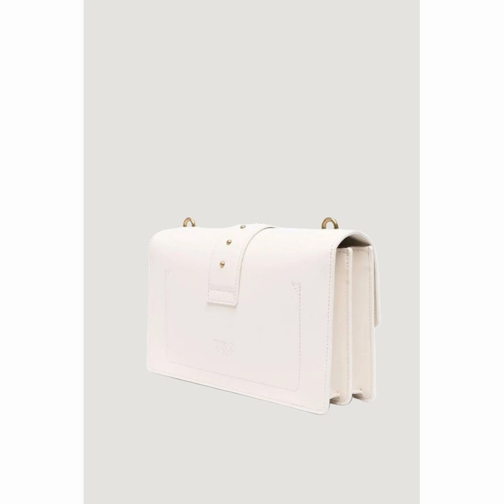 PINKO White Leather Handbag