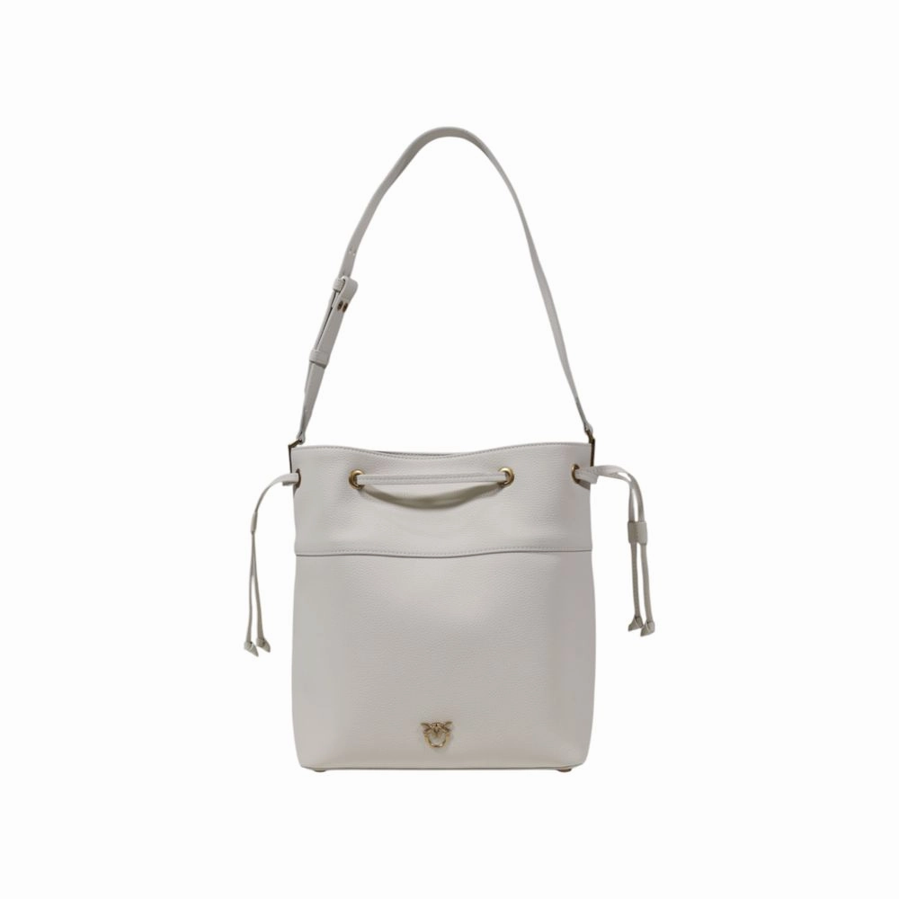 PINKO White Leather Handbag