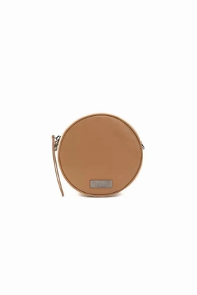 Pompei Donatella Brown Leather Women Crossbody Bag