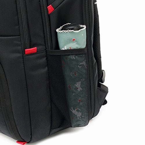 POSO Laptop Travel Backpack 17.3 Inch Computer Bag with USB Port Water-Resistant Business