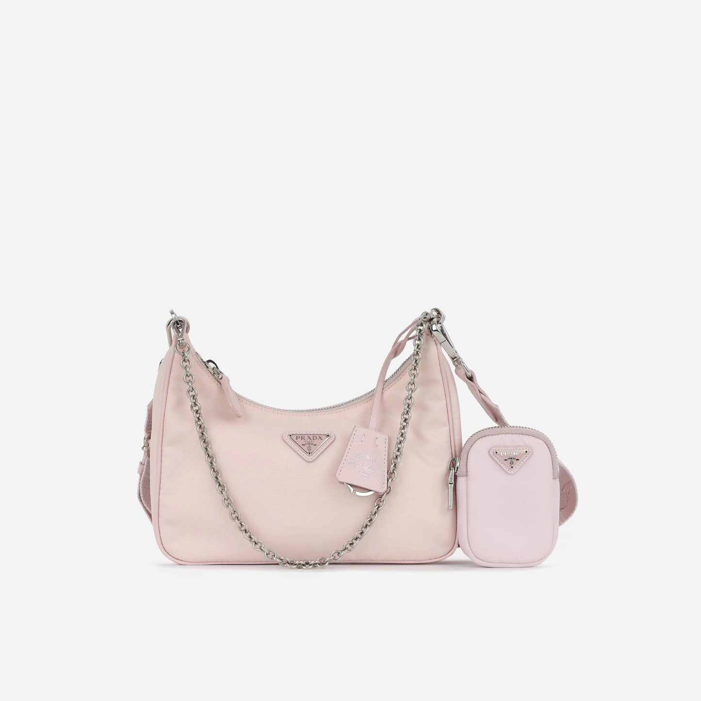 Prada - Re-Edition 2005 - Alabaster Pink Re-Nylon SHW - Pre-Loved