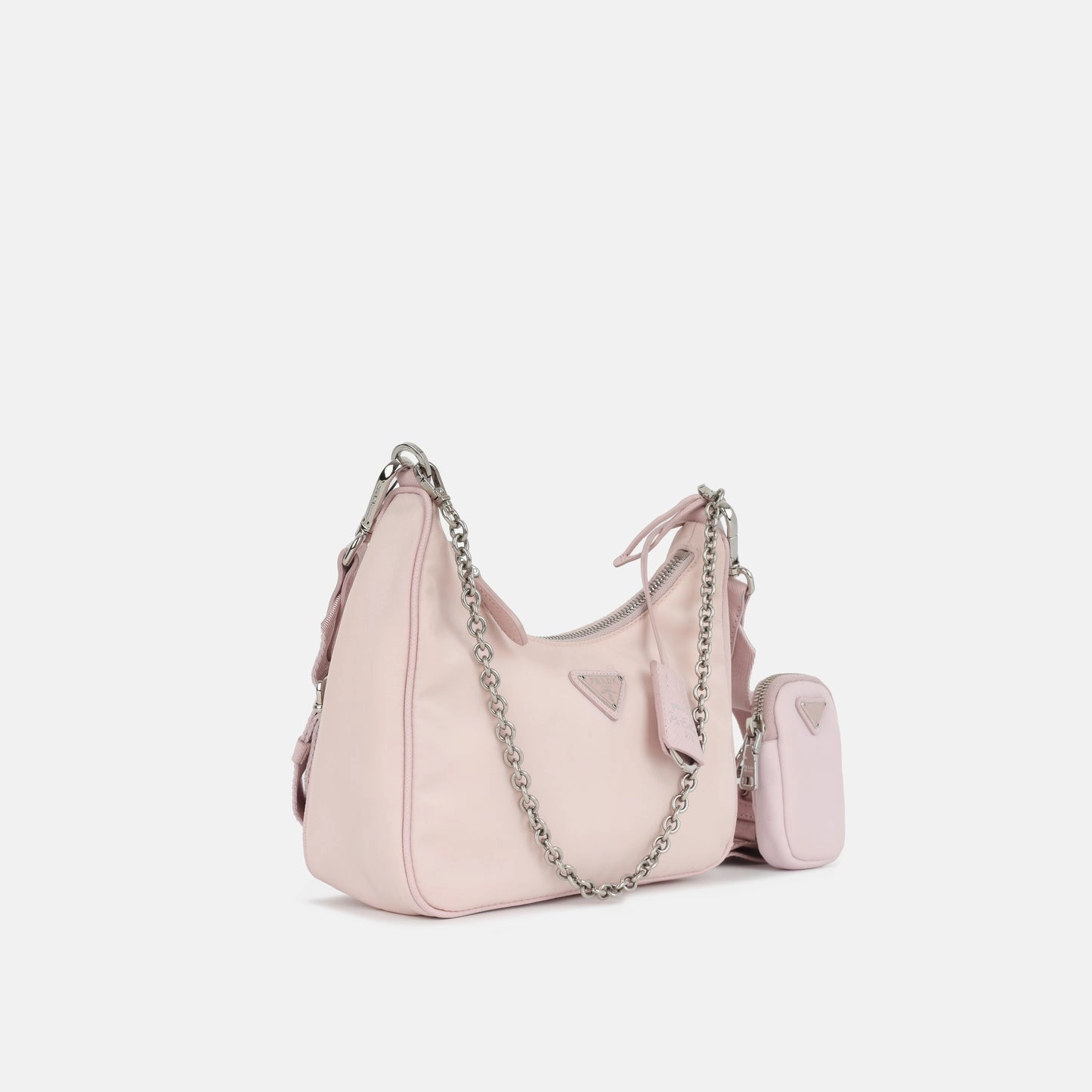 Prada - Re-Edition 2005 - Alabaster Pink Re-Nylon SHW - Pre-Loved