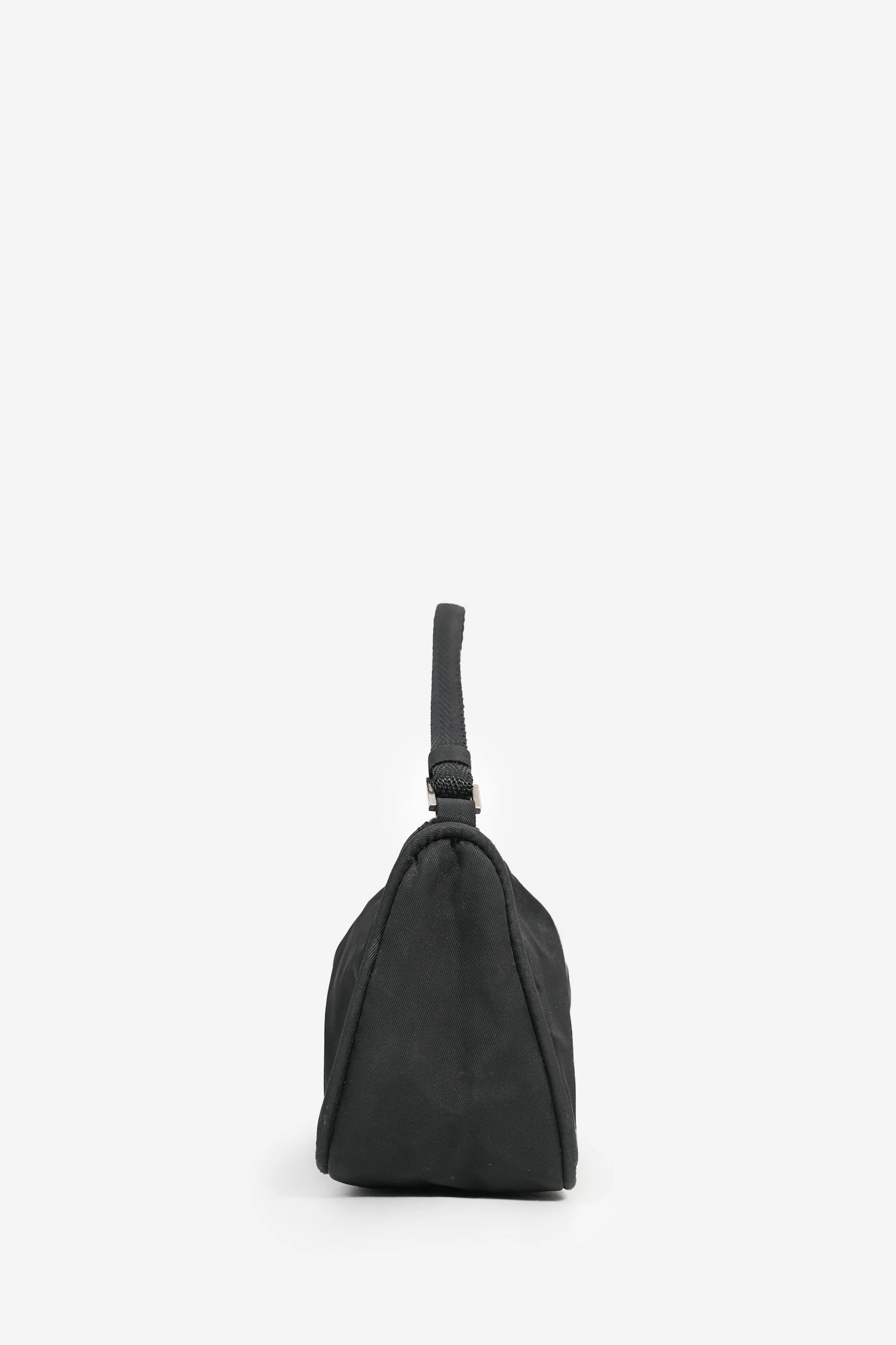 Prada Black Nylon Vintage Pochette (As Is)