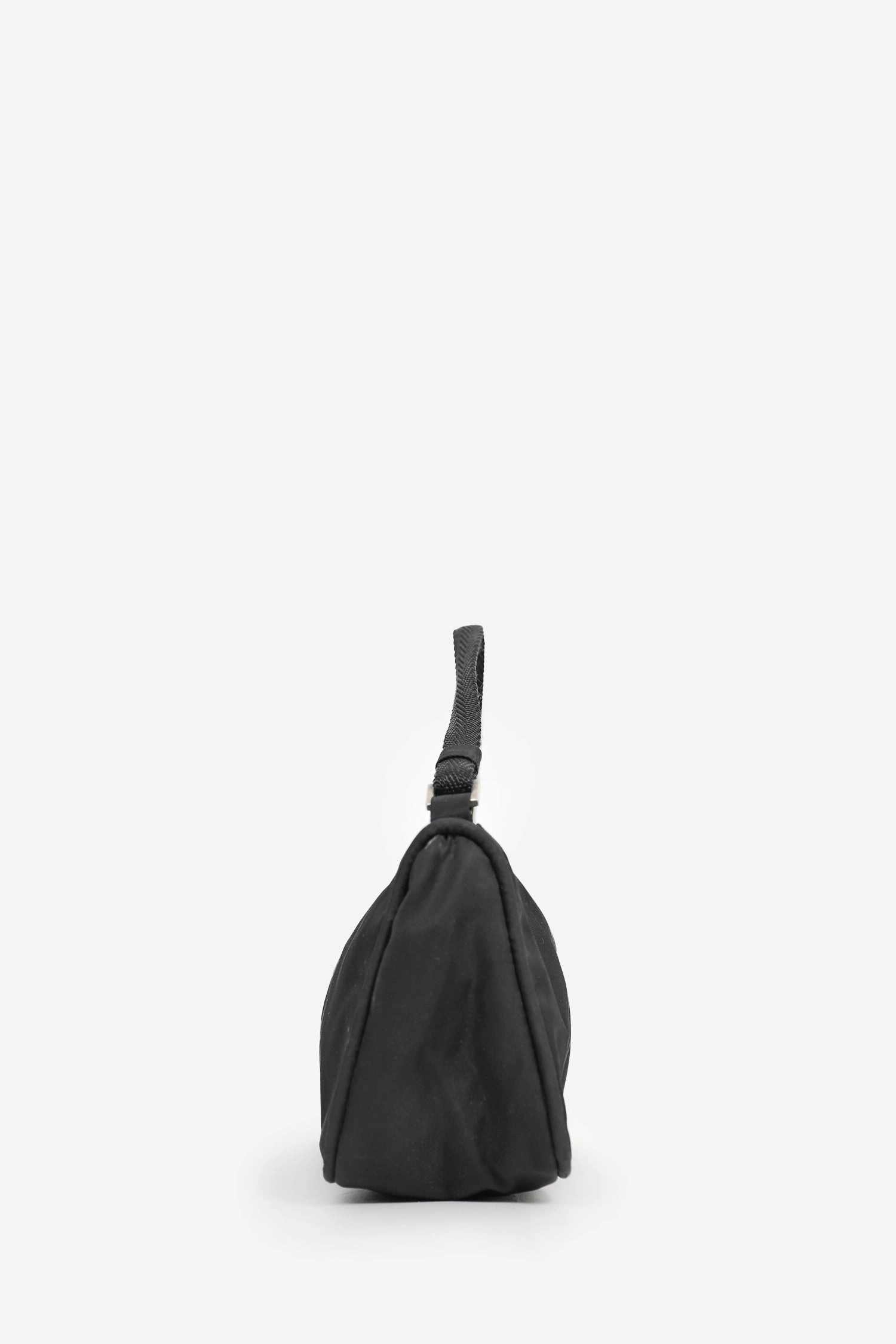Prada Black Nylon Vintage Pochette (As Is)
