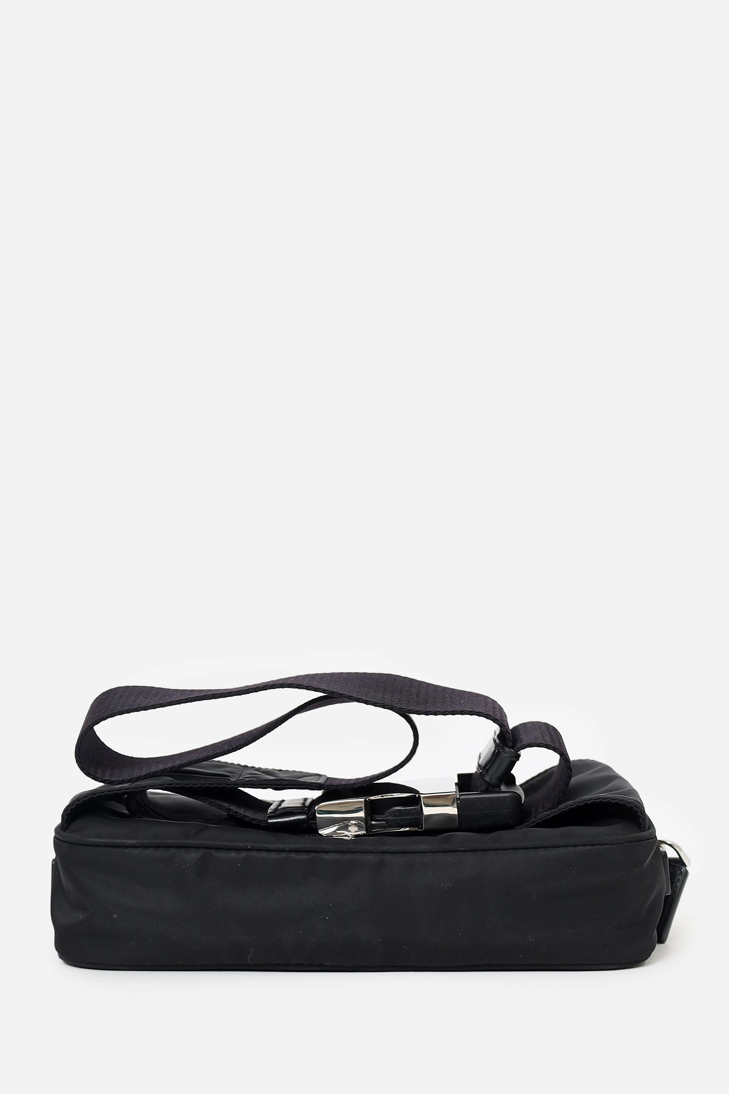 Prada Black Re-Nylon Belt Bag