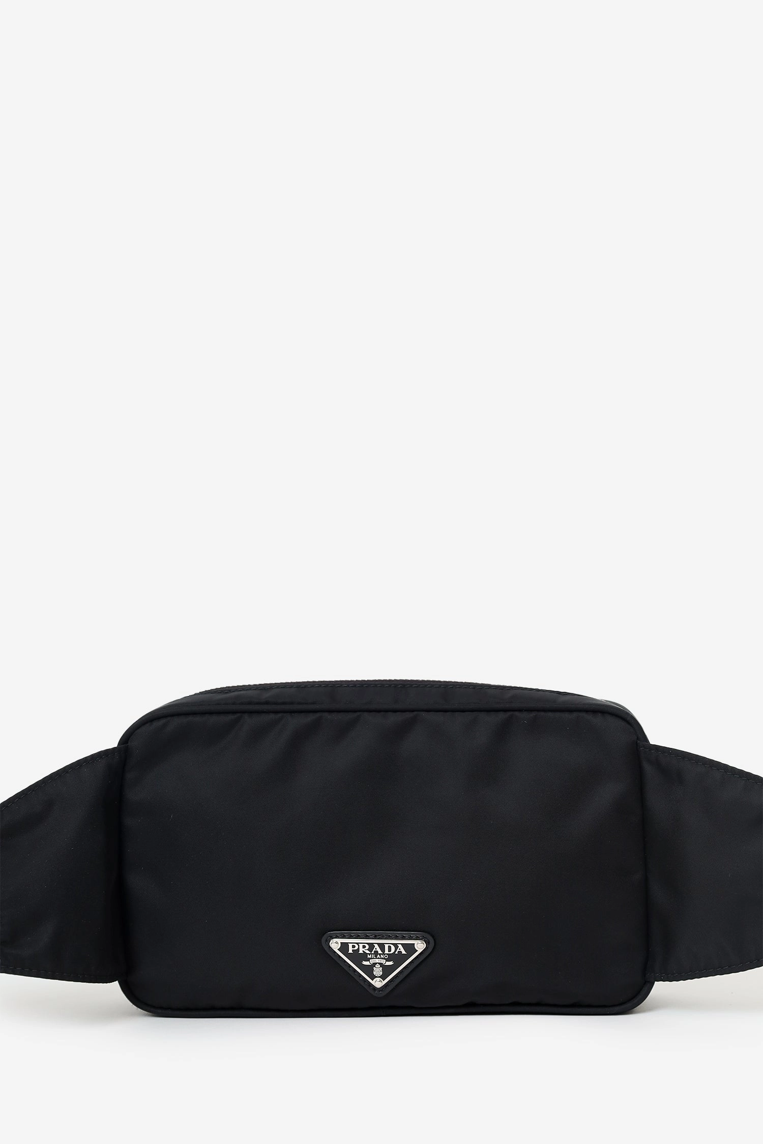 Prada Black Re-Nylon Belt Bag