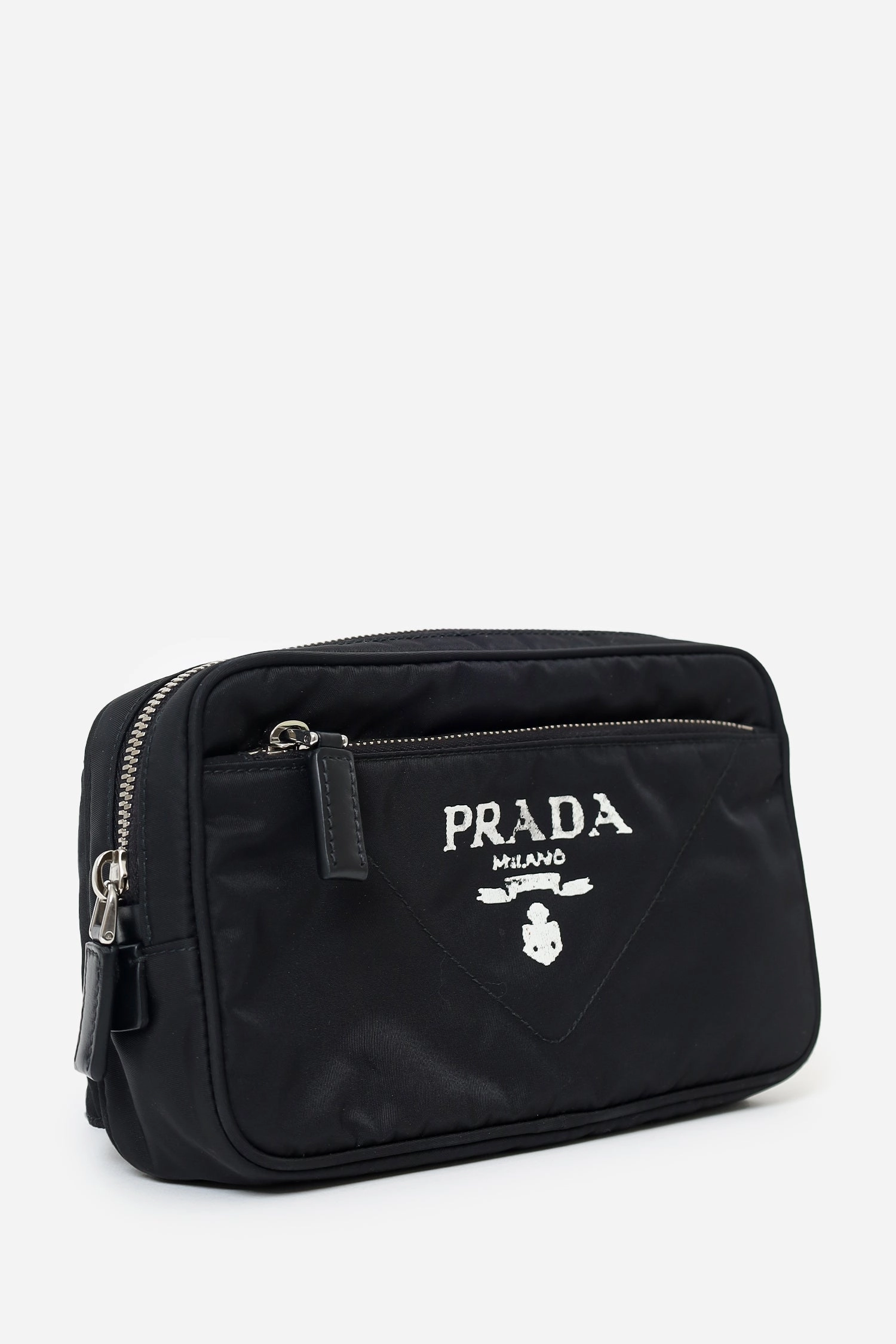 Prada Black Re-Nylon Belt Bag