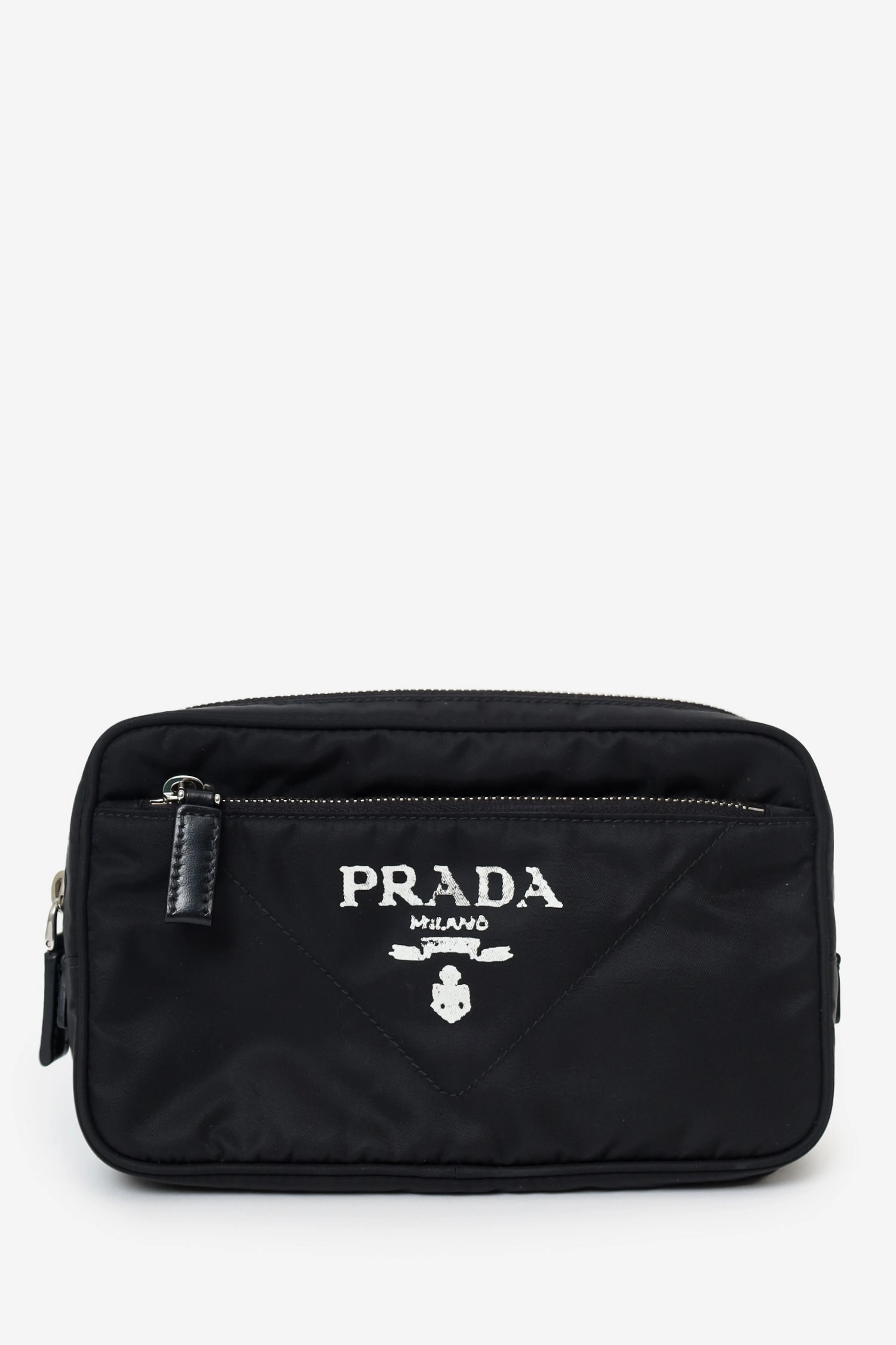 Prada Black Re-Nylon Belt Bag