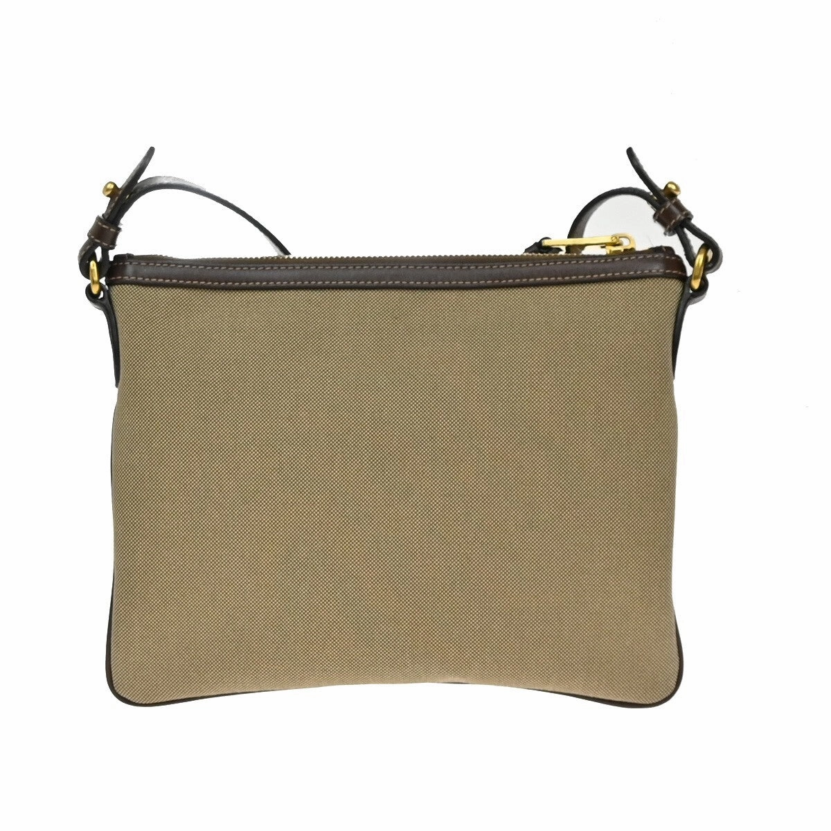 Prada Canapa Canvas Shoulder Bag (Pre-Owned)