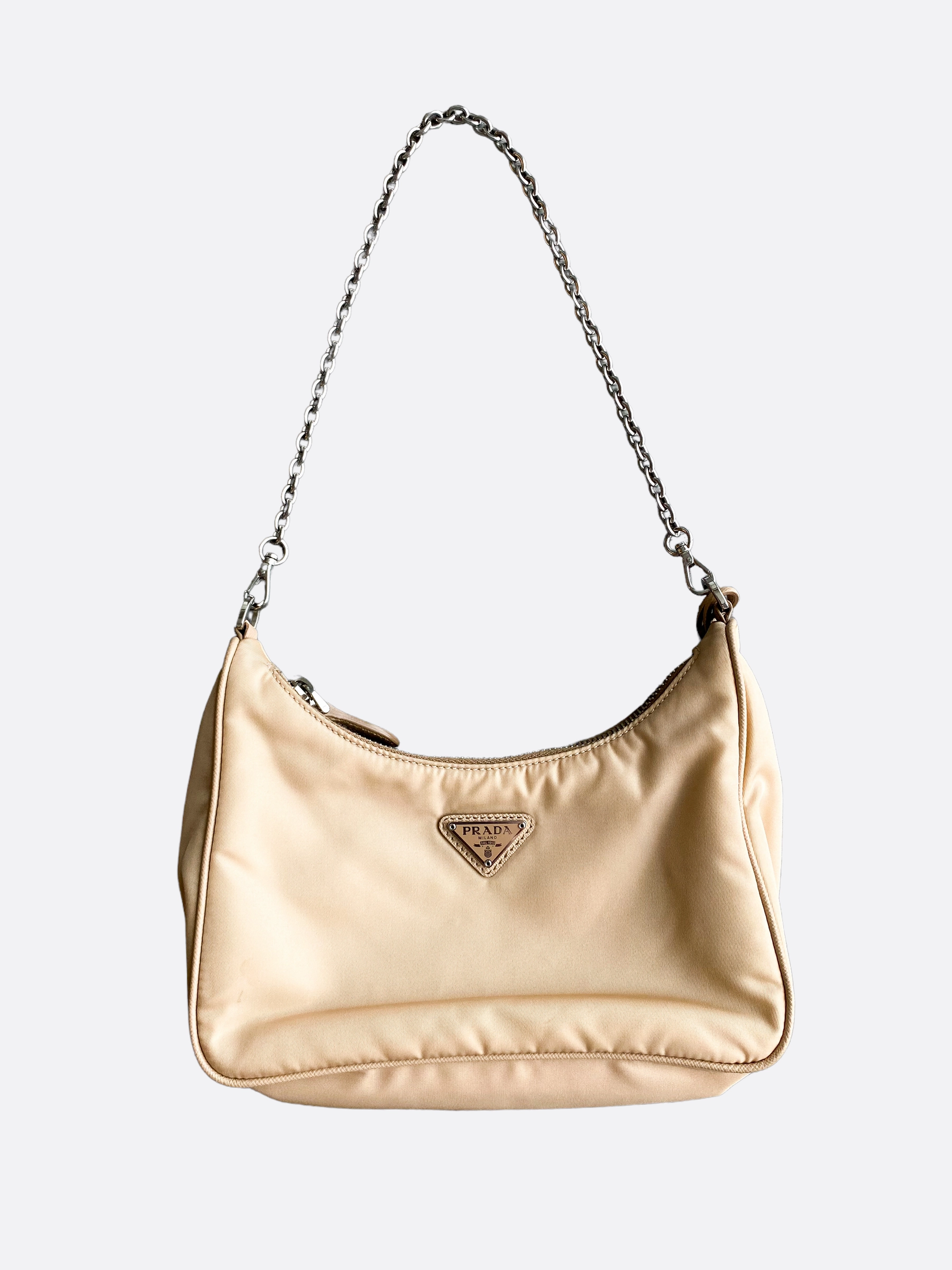 Prada Desert Beige Re-Edition 2005 Nylon Bag