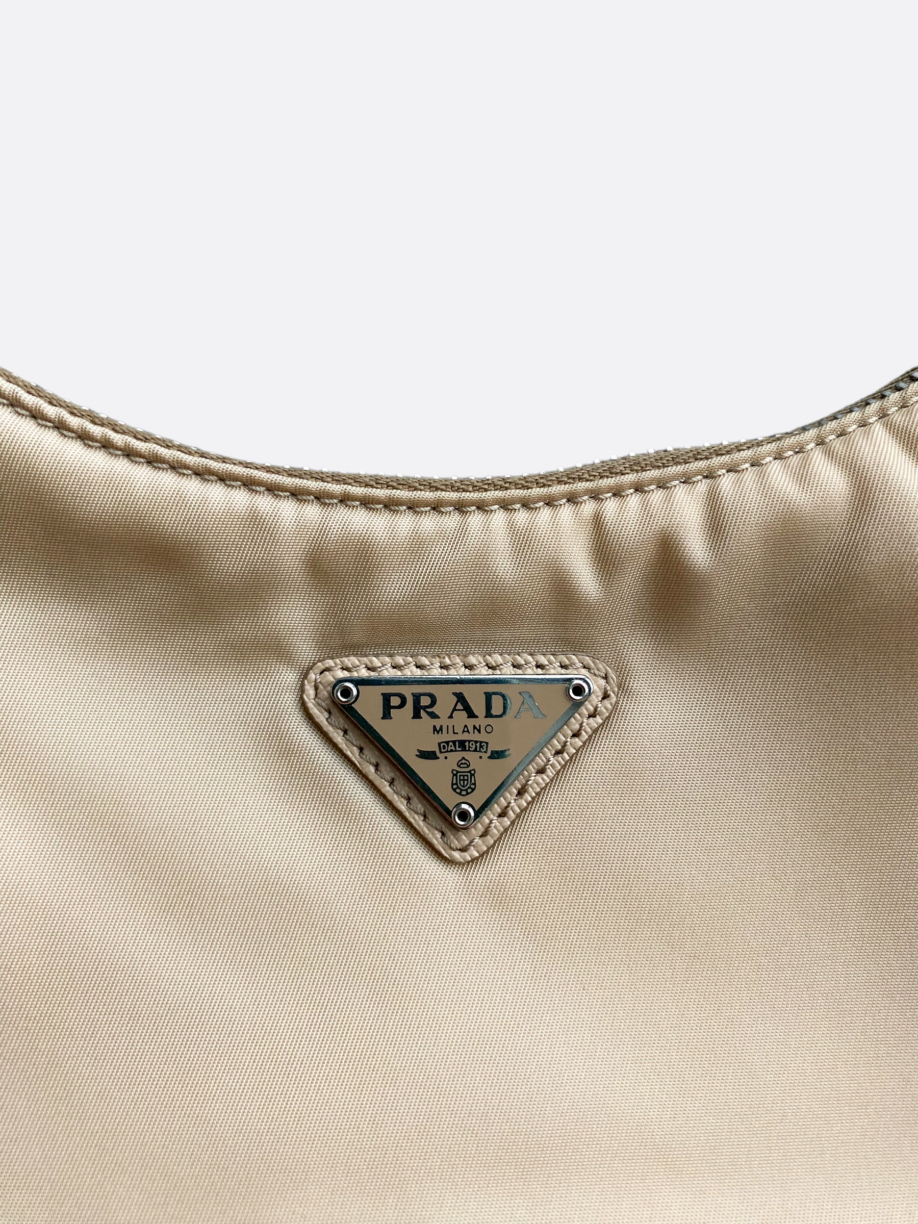 Prada Desert Beige Re-Edition 2005 Nylon Bag
