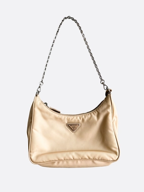 Prada Desert Beige Re-Edition 2005 Nylon Bag