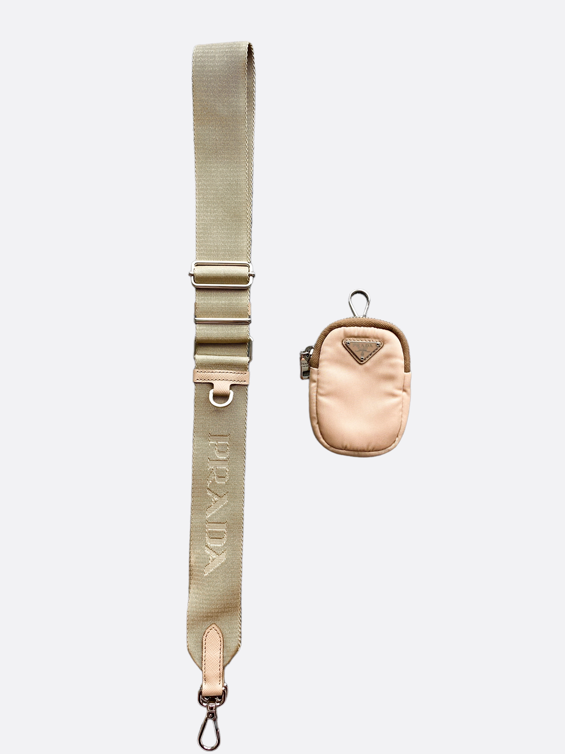 Prada Desert Beige Re-Edition 2005 Nylon Bag