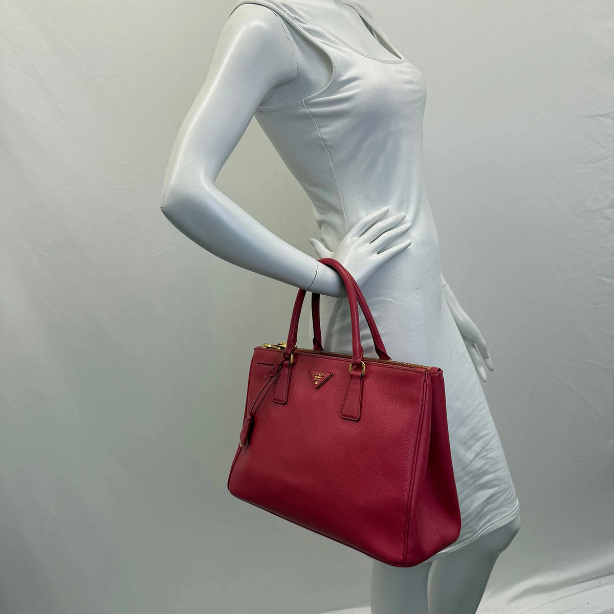 Prada Galleria Double Zip Tote
