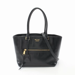 Prada GLACECALF Leather Handbag