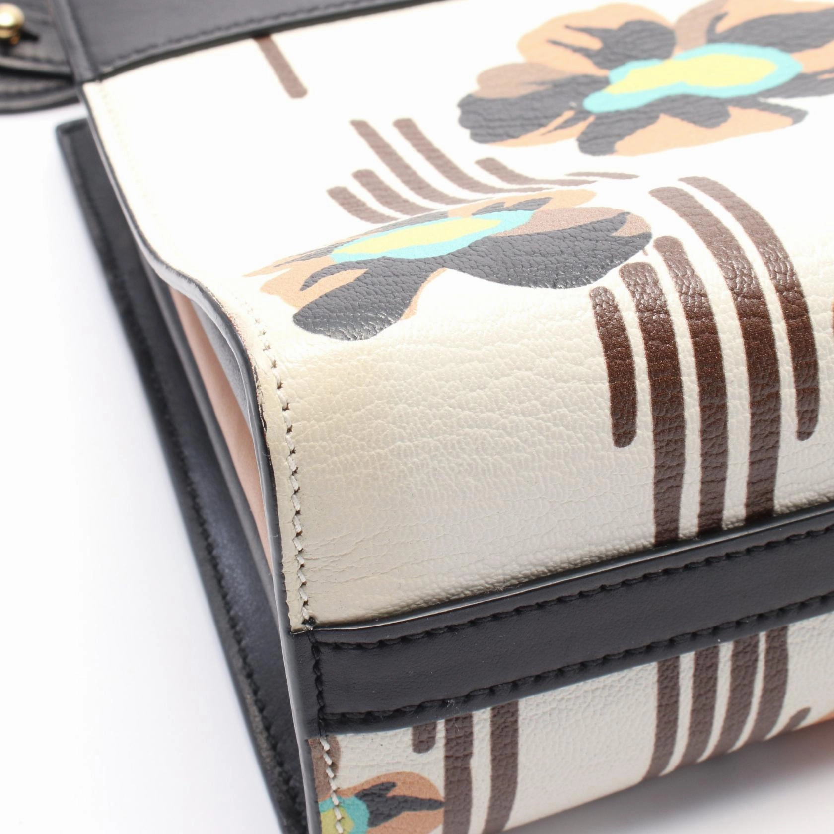 Prada Leather Bibliotheque Shoulder Bag