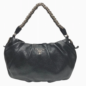 Prada Leather Chain Shoulder Bag