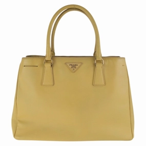Prada Leather Shoulder Bag Tote Bag (Pre-Owned)