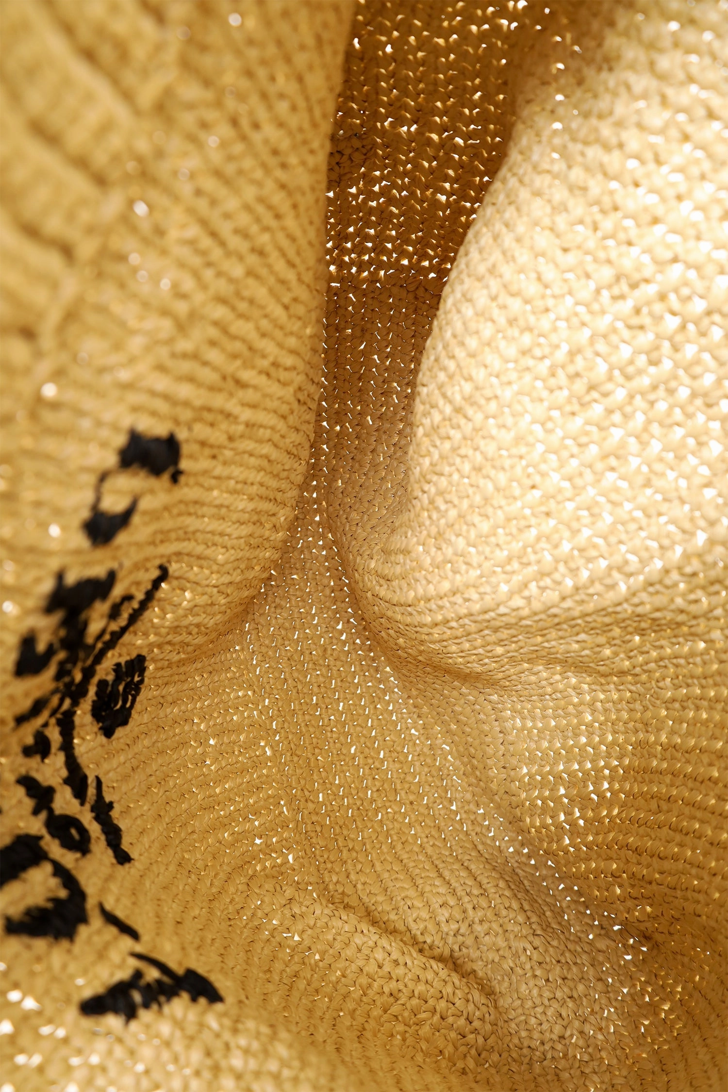 Prada Natural Raffia Crochet Tote Bag