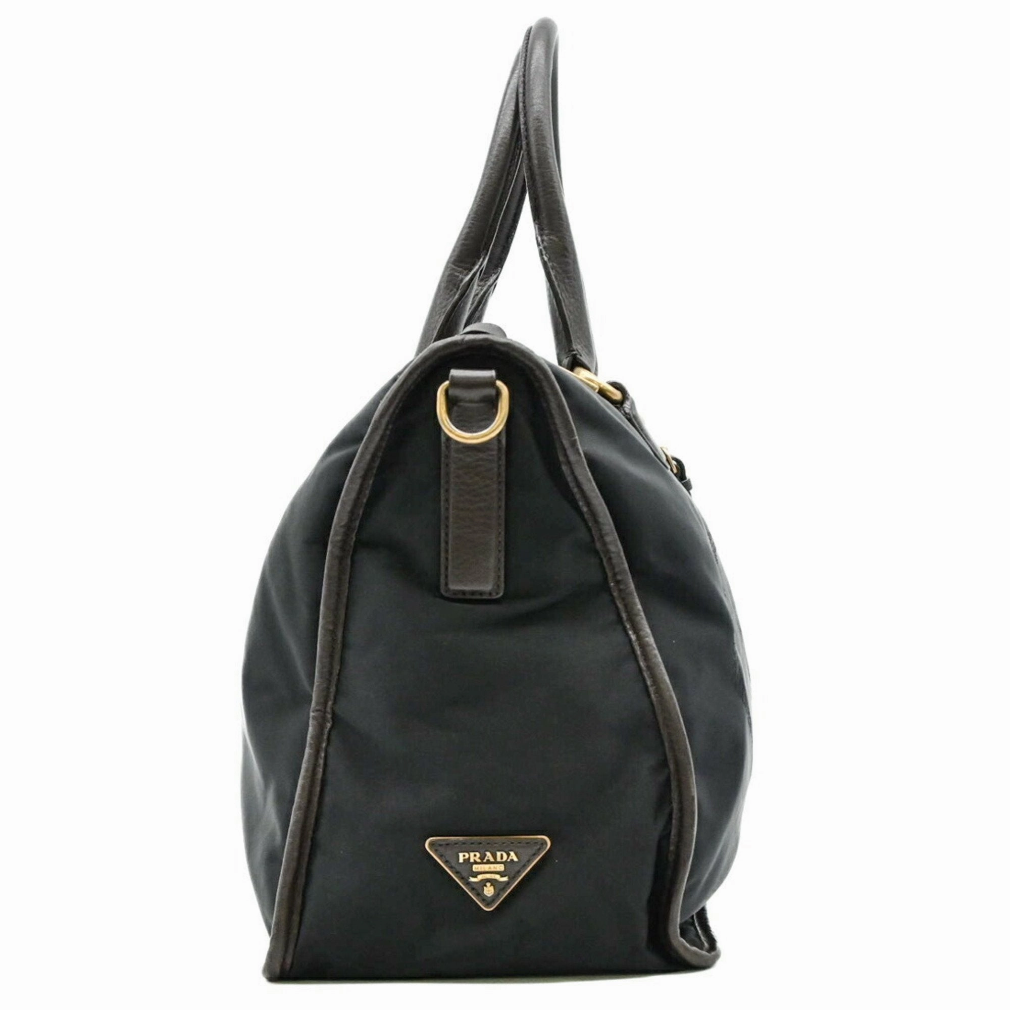 Prada Nylon Handbag Shoulder Bag (Pre-Owned)