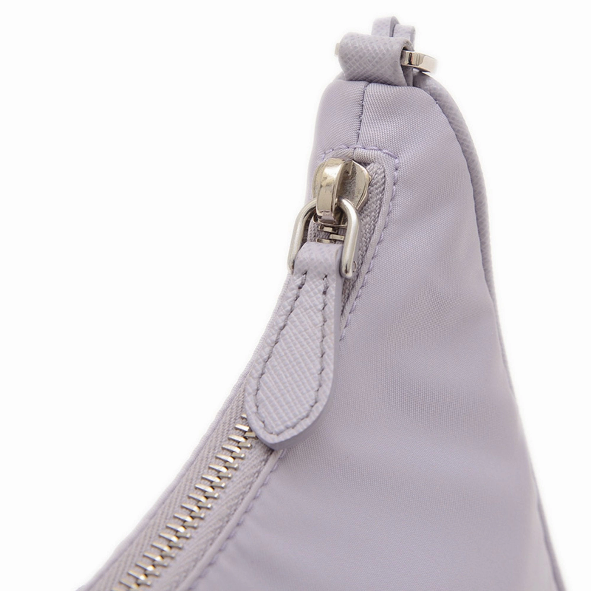 Prada Nylon Leather Shoulder Bag (Pre-Owned)