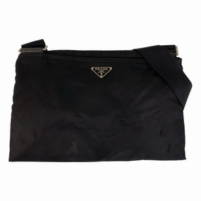 Prada Nylon Messenger Bag Shoulder Bag (Pre-Owned)