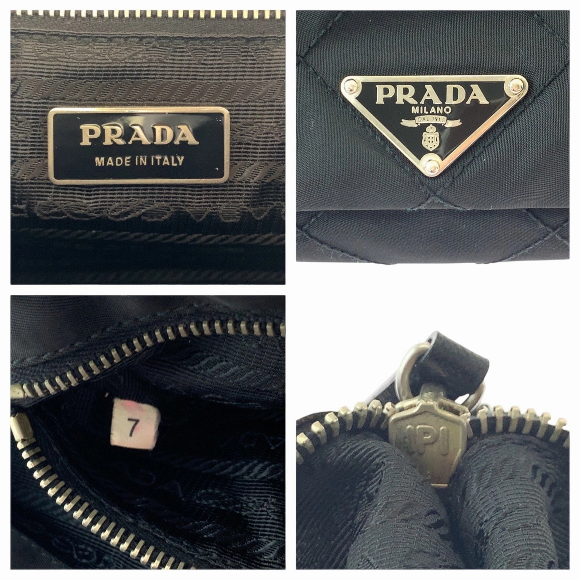 Prada Nylon Messenger Bag Shoulder Bag (Pre-Owned)