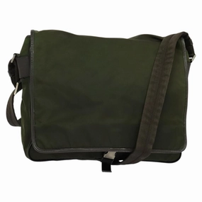 Prada Re-Nylon Canvas Shoulder Bag (Pre-Owned)