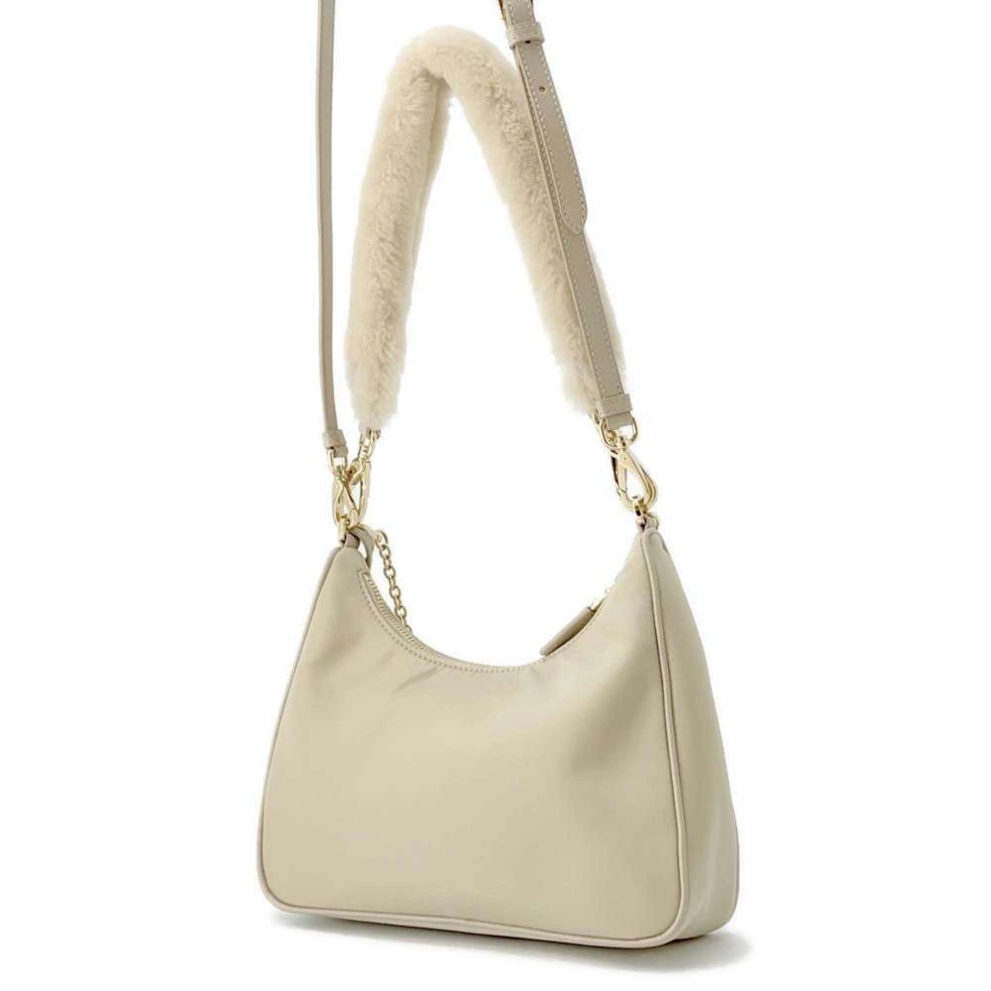 Prada Re-Nylon Synthetic Shoulder Bag (Pre-Owned)