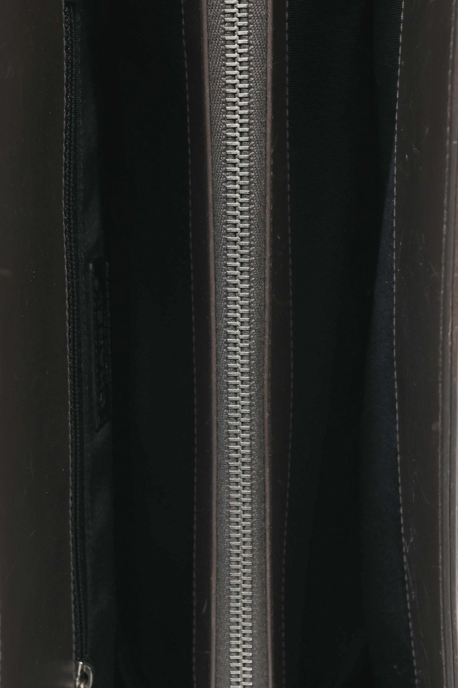 Pre-Loved Chanel 2011 Grey Leather Reverso Boy Bag (As Is)