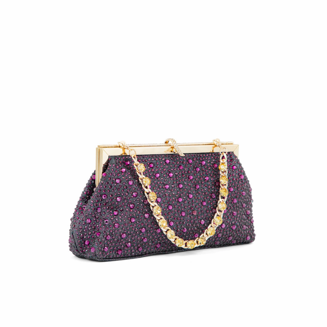 PurPle Fancy Clutch P24195