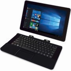Rca Cambio 10.1 2-In-1 Tablet 32Gb Intel Quad Core Windows 10 Black Touchscreen Laptop Computer