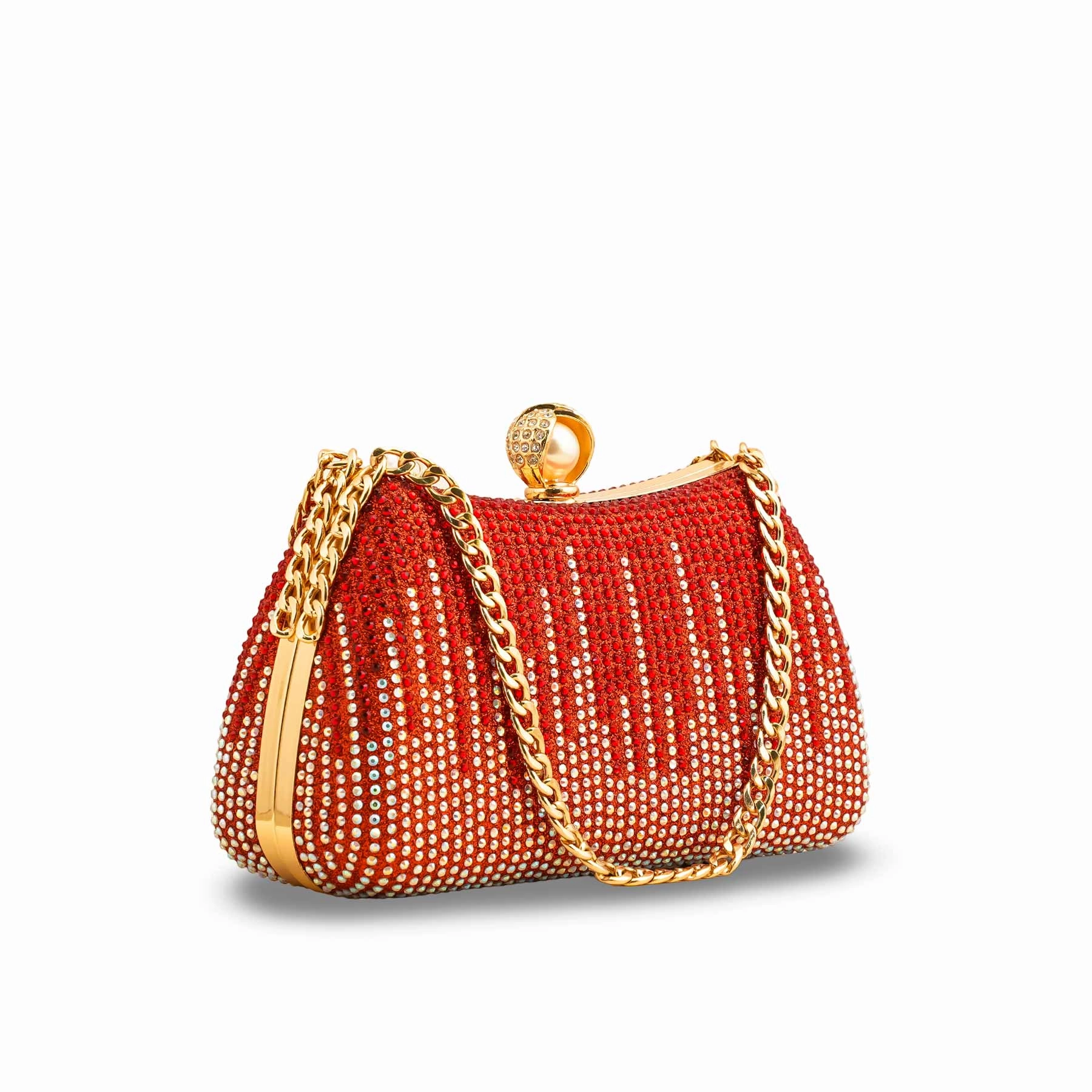 Red Fancy Clutch P24182