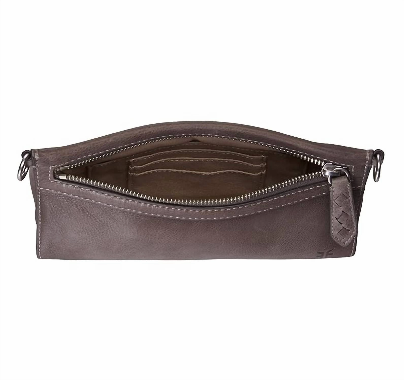 Reed Wristlet Crossbody Bag In Dove