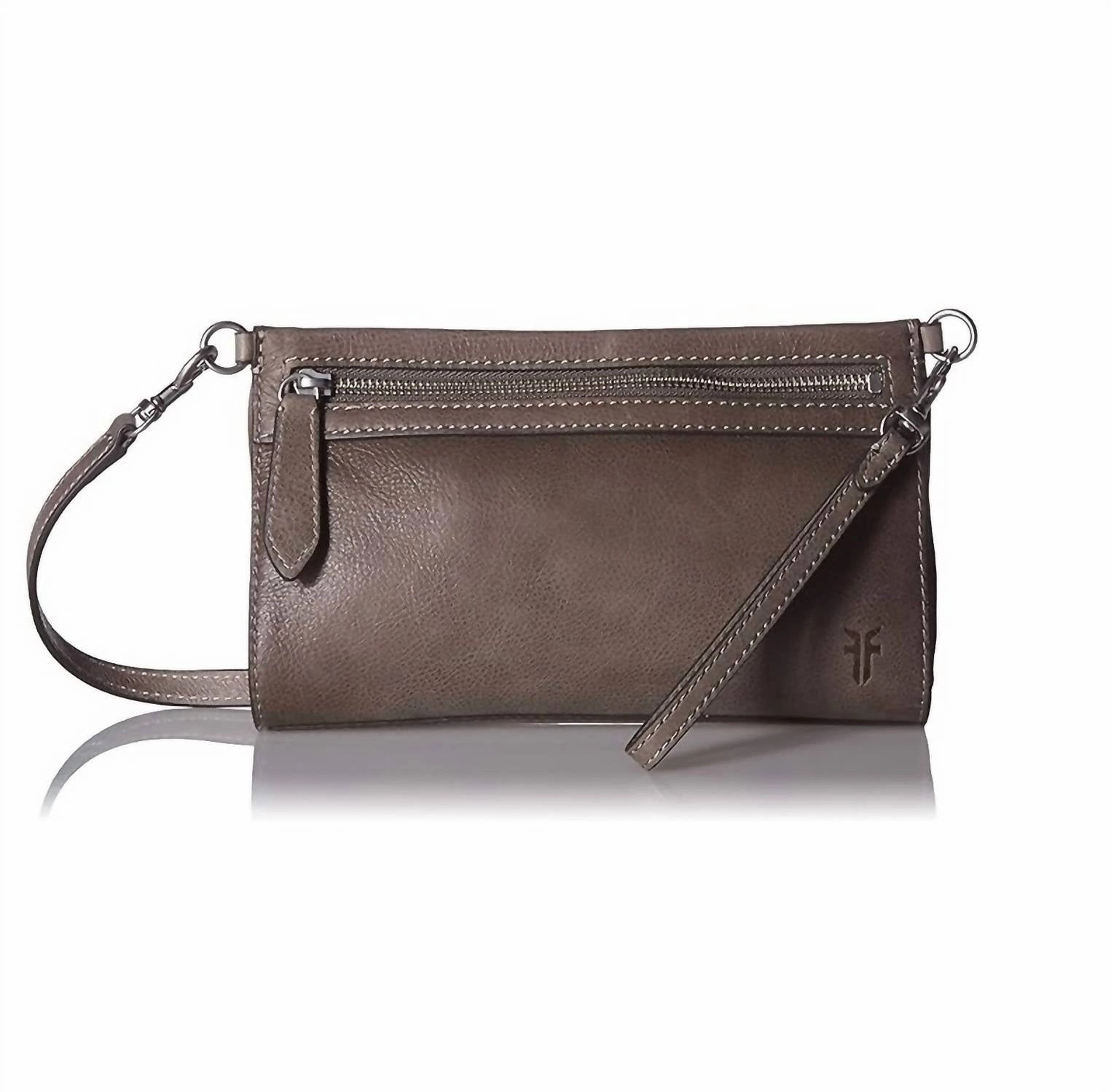 Reed Wristlet Crossbody Bag In Dove