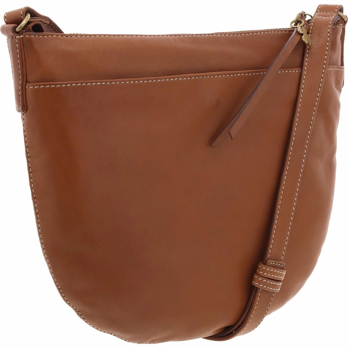Remi Womens Studded Leather Crossbody Handbag
