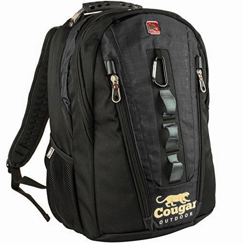 RIDGETEK Outoor Daypack Backpack for Men & Women with Padded Airflow Technology, Rain Cover, Laptop