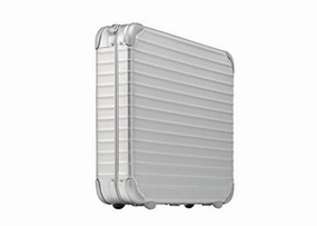 Rimowa Topas Aluminum Attache Notebook Laptop Case 3.75" - Silver