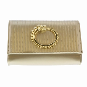 Roberto Cavalli HXLPB9 100 Gold Shoulder Bag for womens
