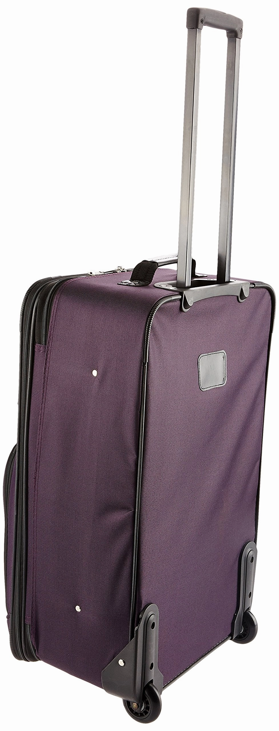 Rockland Luggage 2 Piece Set, Purple, One Size